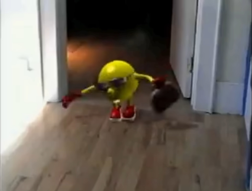 pac man makaron po włosku